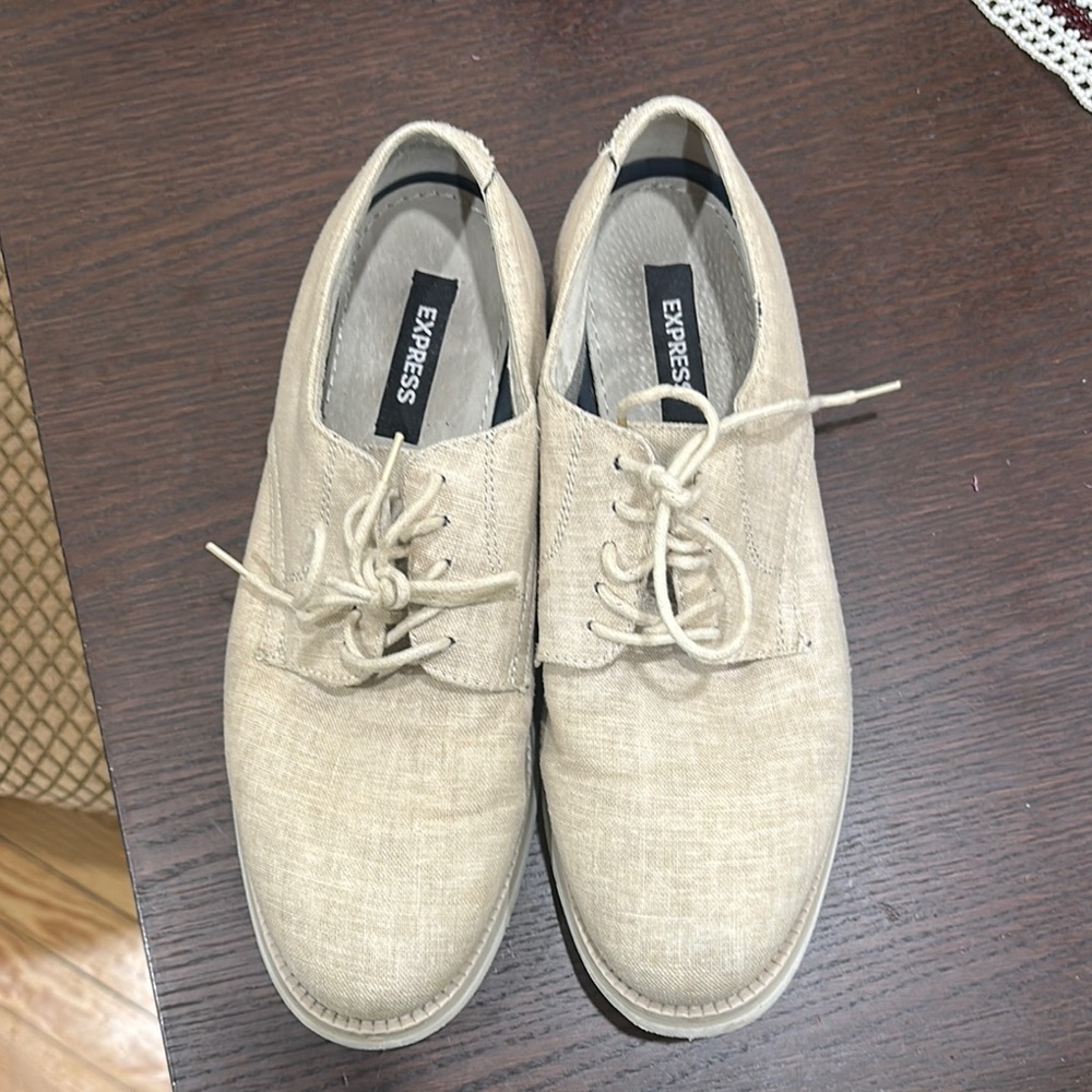 Express Men's Tan Shoes